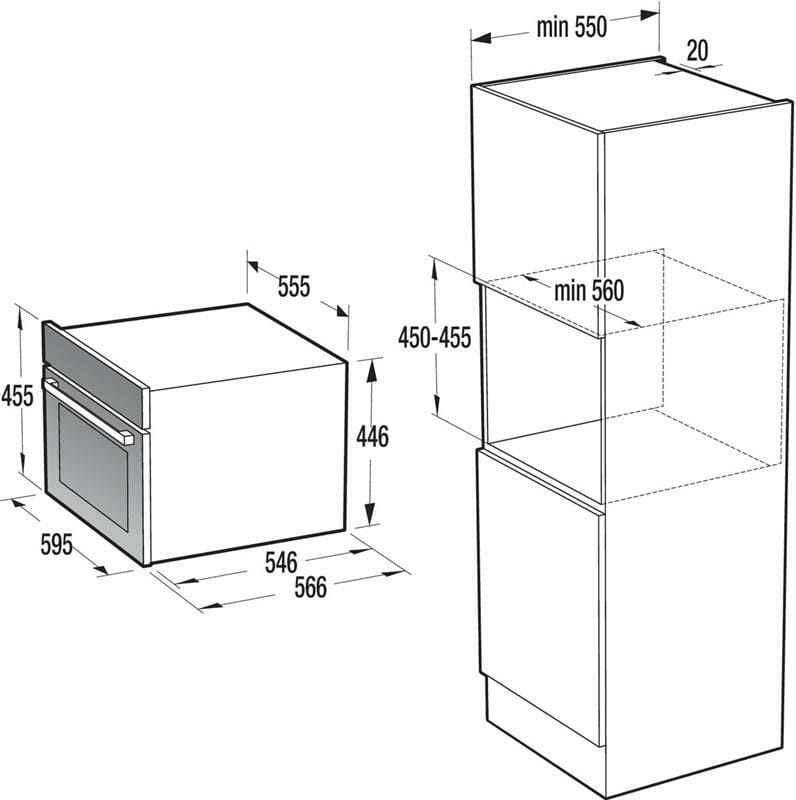 Духовой шкаф Gorenje BCM4547DG