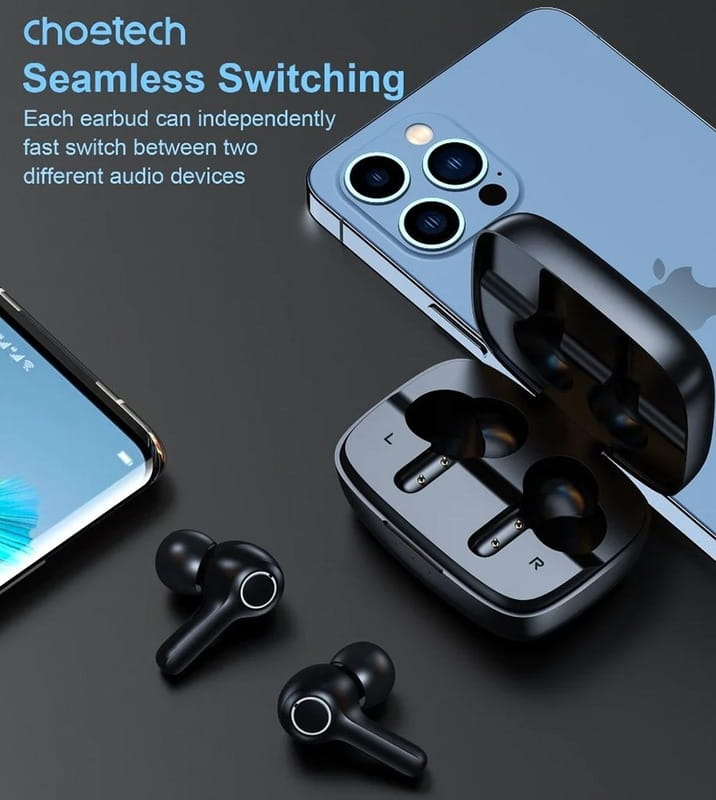 Bluetooth-гарнитура Choetech BH-T06 TWS bluetooth