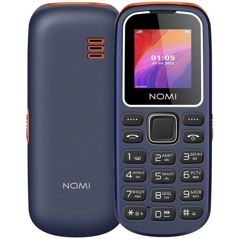 Мобiльний телефон Nomi i1441 Dual Sim Blue