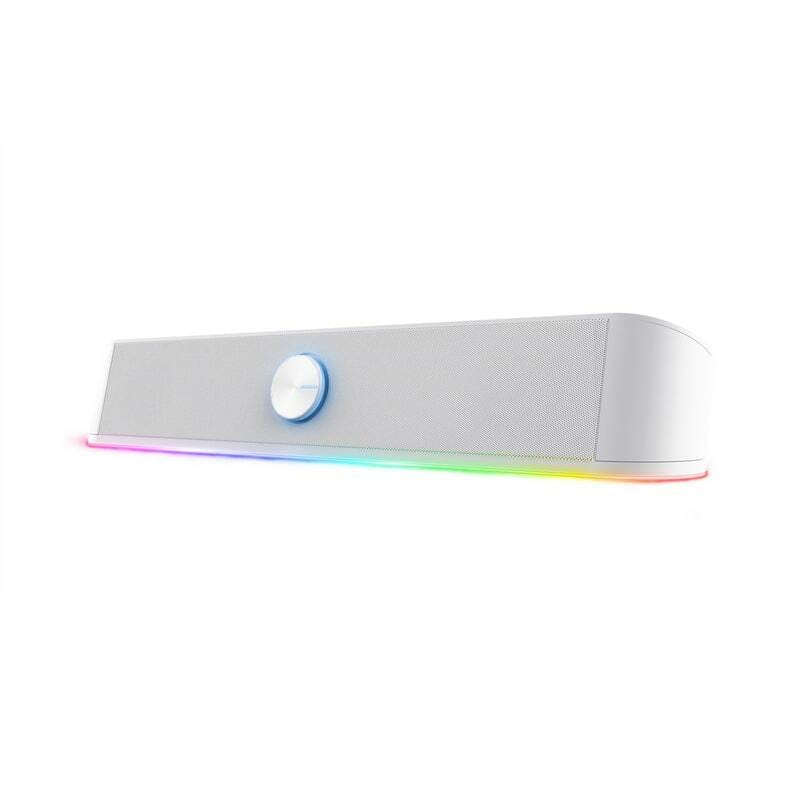 Акустична система (саундбар) Trust GXT 619W Thorne RGB Illuminated White (25110)