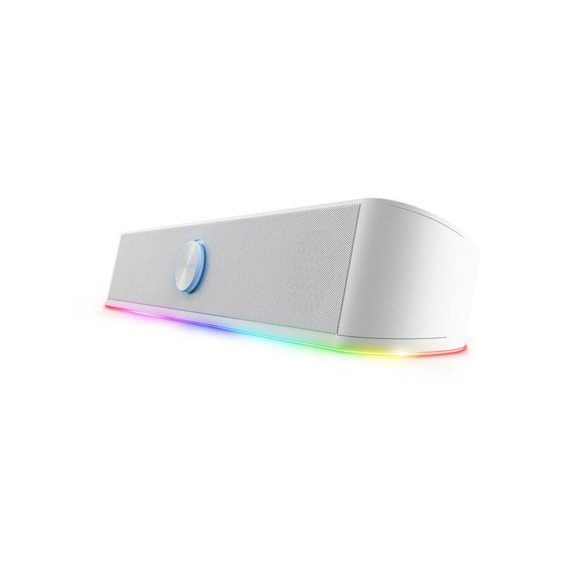 Акустична система (саундбар) Trust GXT 619W Thorne RGB Illuminated White (25110)