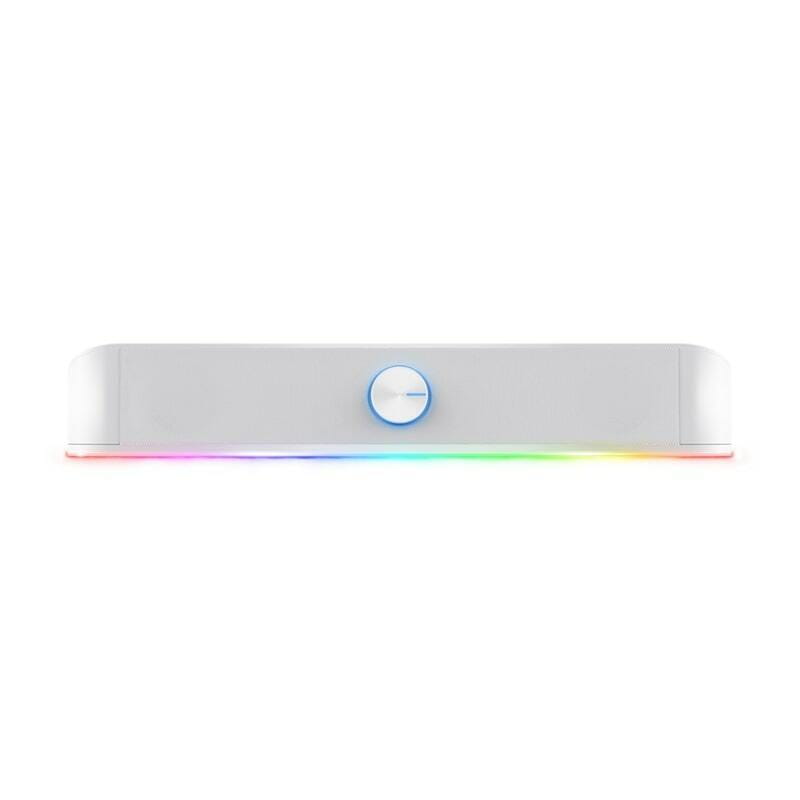 Акустична система (саундбар) Trust GXT 619W Thorne RGB Illuminated White (25110)