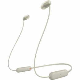 Bluetooth-гарнитура Sony WI-C100 Beige (WIC100C.CE7)