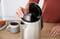 Фото - Электрочайник Ninja Perfect Temperature KT201EU Stainless Steel | click.ua