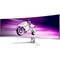 Фото - Монитор Philips 48.8" Evnia 49M2C8900/00 OLED White/Silver Curved 240Hz | click.ua