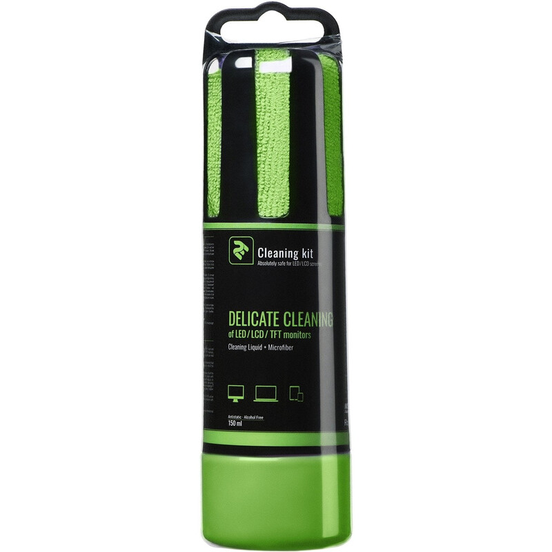 Набір для чищення 2E (2E-SK150GR) LED / LCD + серветка 15х15 см Green