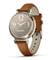 Фото - Смарт-часы Garmin Lily 2 Cream Gold with Tan Leather Band (010-02839-60) | click.ua
