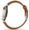 Фото - Смарт-часы Garmin Lily 2 Cream Gold with Tan Leather Band (010-02839-60) | click.ua