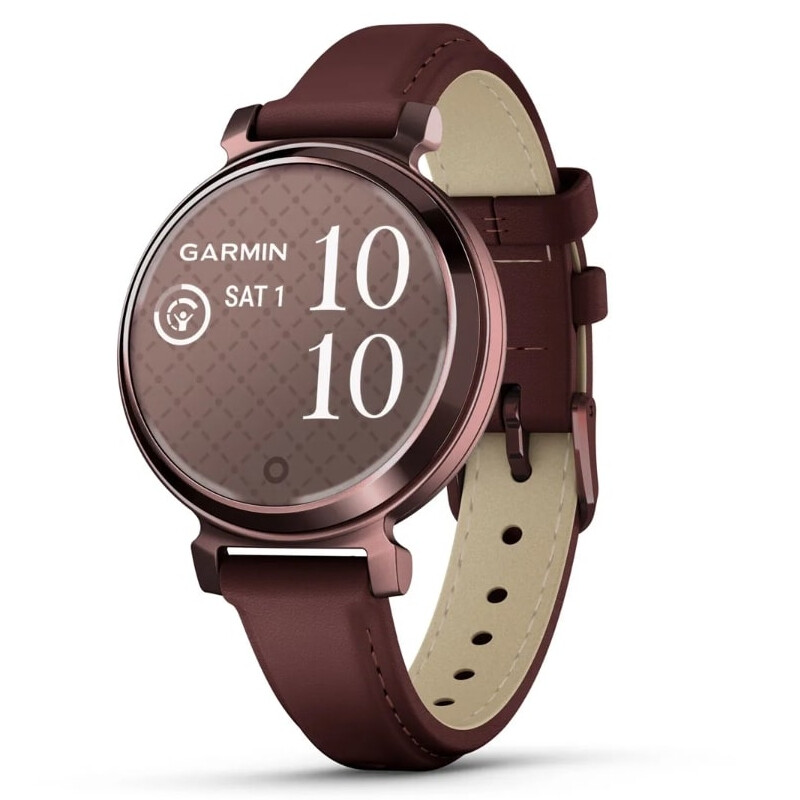 Смарт-годинник Garmin Lily 2 Dark Bronze with Mulberry Leather Band (010-02839-61)