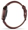 Фото - Смарт-годинник Garmin Lily 2 Dark Bronze with Mulberry Leather Band (010-02839-61) | click.ua