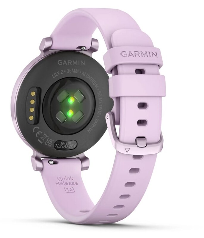 Смарт-часы Garmin Lily 2 Metallic Lilac with Lilac Silicone Band (010-02839-21)