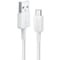 Фото - Кабель Anker 322 USB-A - USB-C, 0.9м, White (A81H5H21/A81H5G21) | click.ua