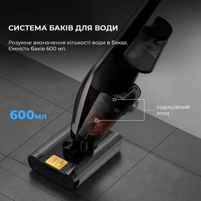 Аккумуляторный моющий пылесос Deerma VX96W (DEM-VX96W)