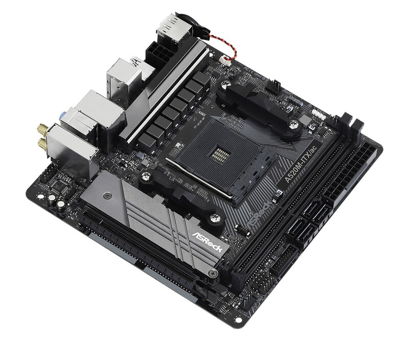 Материнская плата ASRock A520M-ITX/AC Socket AM4