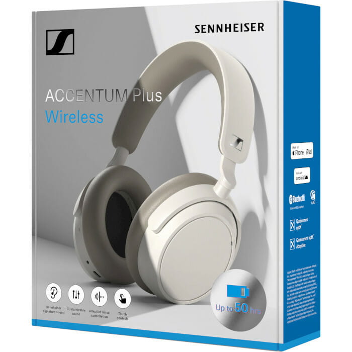 Bluetooth-гарнитура Sennheiser Accentum Plus Wireless White (700177)