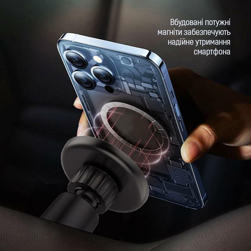 Держатель автомобильный СolorWay магнитный Air Vent-5 Black (CW-CHM15-BK)