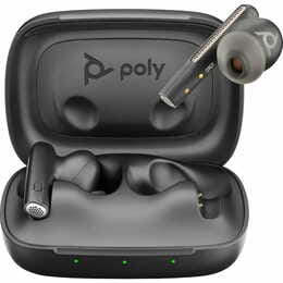 Bluetooth-гарнитура Poly Voyager Free 60 Earbuds + BT700C + BCHC Black (7Y8H4AA)