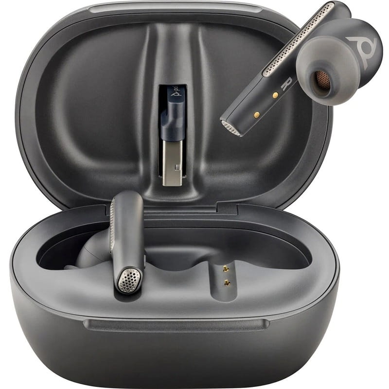 Bluetooth-гарнитура Poly Voyager Free 60+ Earbuds + BT700A + TSCHC Black (7Y8G3AA)