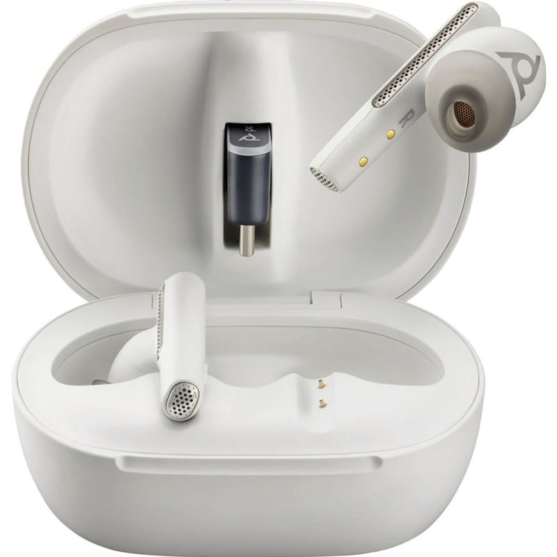 Bluetooth-гарнитура Poly Voyager Free 60+ Earbuds + BT700C + TSCHC White (7Y8G6AA)