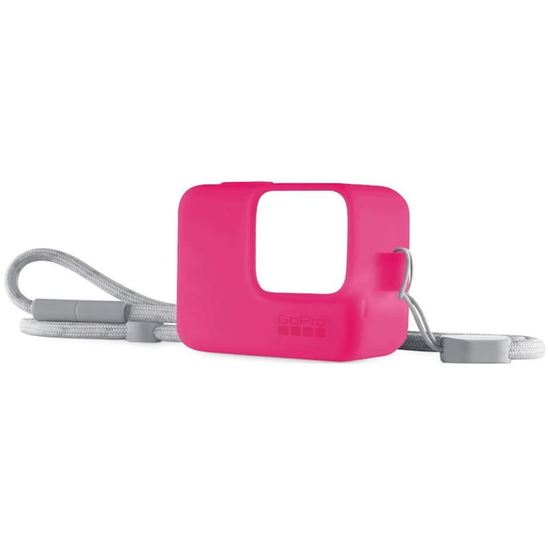 Чохол + ремінець GoPro Sleeve & Lanyard Electric Pink для Hero 5/6/7 (ACSST-011)
