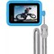 Фото - Чохол + ремінець GoPro Sleeve&Lanyard Blue для HERO9 (ADSST-003) | click.ua