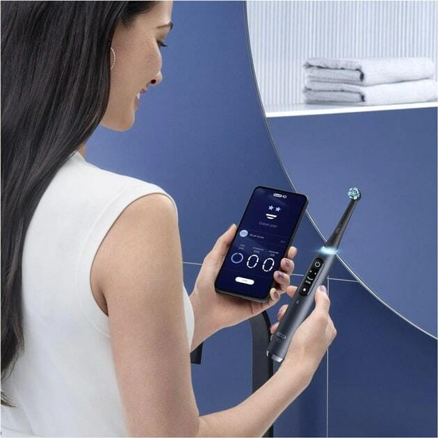 Зубная электрощетка Braun Oral-B iO Series 9N IOM9.1B2.2AD Black Onyx