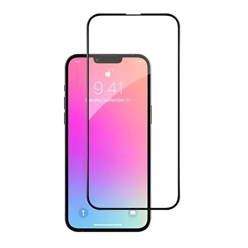 Защитное стекло для Apple iPhone 15 Plus/14 Pro Max Black, 0.3 мм, 5D/10D (Z26656) без упаковки