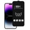 Фото - Защитное стекло для Apple iPhone 15 Pro Max Black, 0.3 мм, 4D ARC (Z27958) без упаковки | click.ua