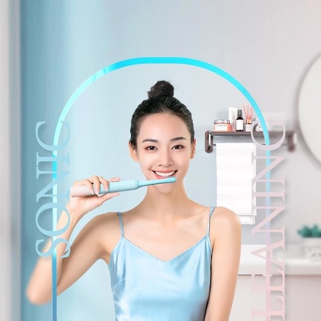 Зубная электрощетка Enchen Mint5 Sonik Blue