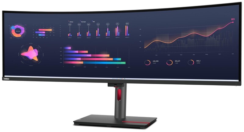 Монiтор Lenovo 49" P49w-30 (63DBZAT1EU) IPS Black