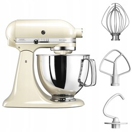 Кухонна машина KitchenAid Artisan 4.8 л Creamy (5KSM125EAC)