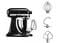 Фото - Кухонна машина KitchenAid Artisan 4.8 л Black (5KSM125EOB) | click.ua