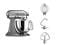 Фото - Кухонна машина KitchenAid Artisan 4.8 л Silver (5KSM125ECU) | click.ua
