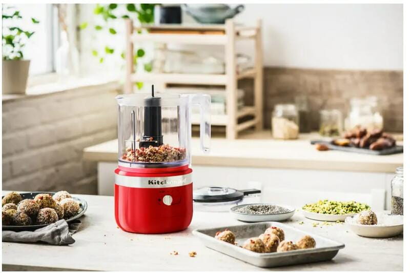 Кухонний мінікомбайн KitchenAid 5KFCB519EER червоний