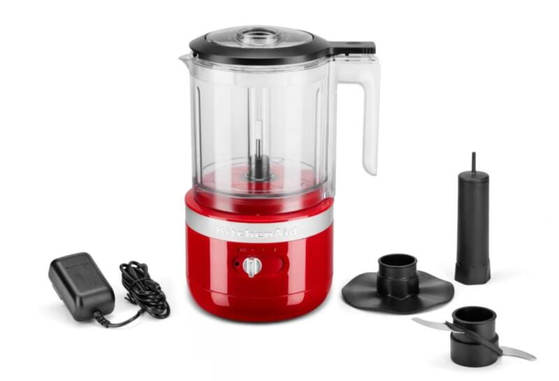 Кухонний мінікомбайн KitchenAid 5KFCB519EER червоний