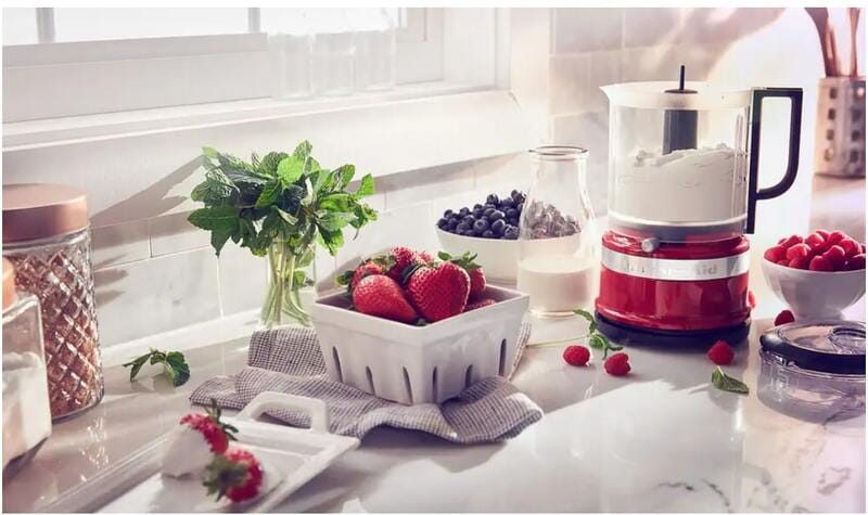 Кухонный миникомбайн KitchenAid 5KFC0516EER красный
