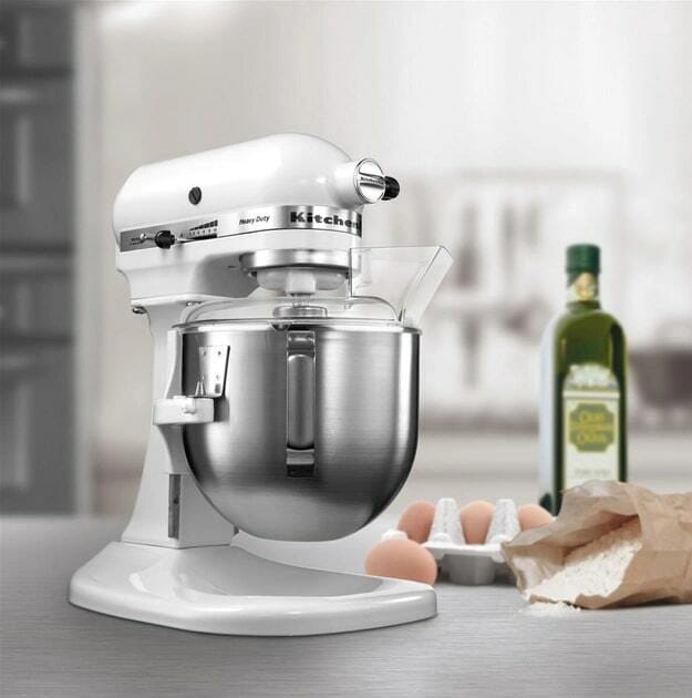 Кухонна машина KitchenAid Heavy Duty 5KPM5EWH White