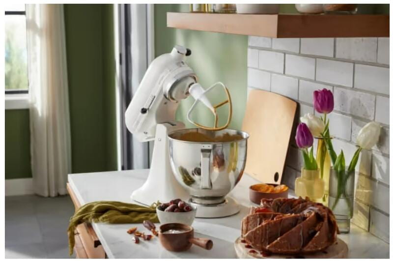 Кухонна машина KitchenAid Artisan 4.8 л Porcelain White (5KSM125EPL)