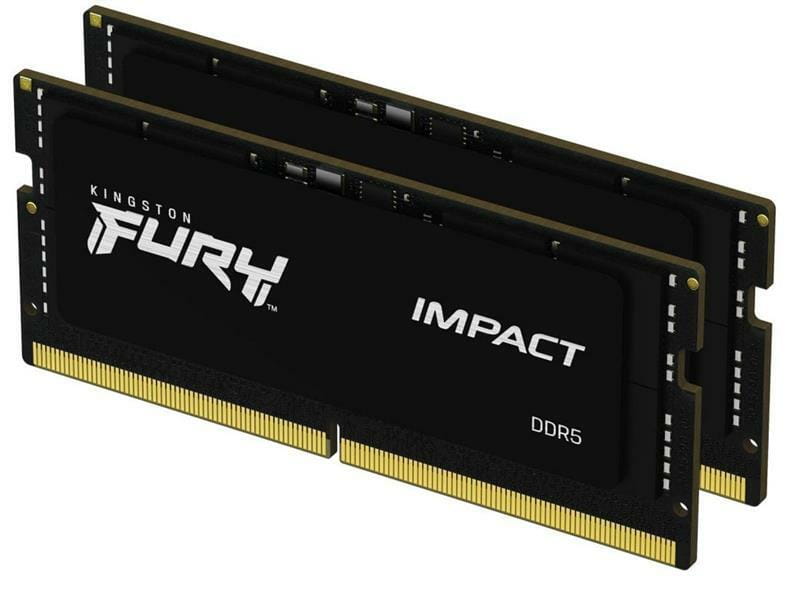 Модуль пам`ятi SO-DIMM DDR5 2x16GB/5600 Kingston Fury Impact (KF556S40IBK2-32)