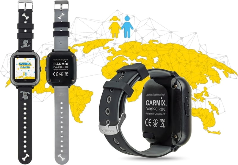 Дитячий смарт-годинник Garmix PointPRO-200 4G/GPS/WiFi Black