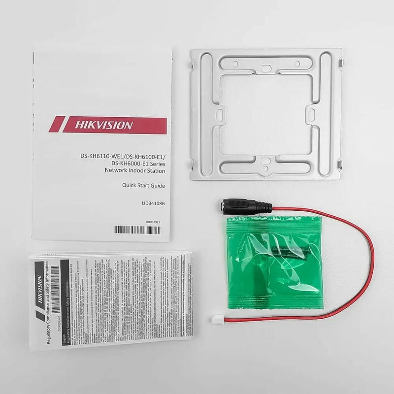 IP-відеодомофон Hikvision DS-KH6110-WE1 Black