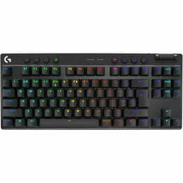 Клавiатура бездротова Logitech G PRO X TKL Lightspeed Black Tactile (920-012136)