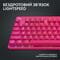 Фото - Клавiатура бездротова Logitech G PRO X TKL Lightspeed Magenta (920-012159) | click.ua