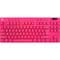 Фото - Клавiатура бездротова Logitech G PRO X TKL Lightspeed Magenta (920-012159) | click.ua