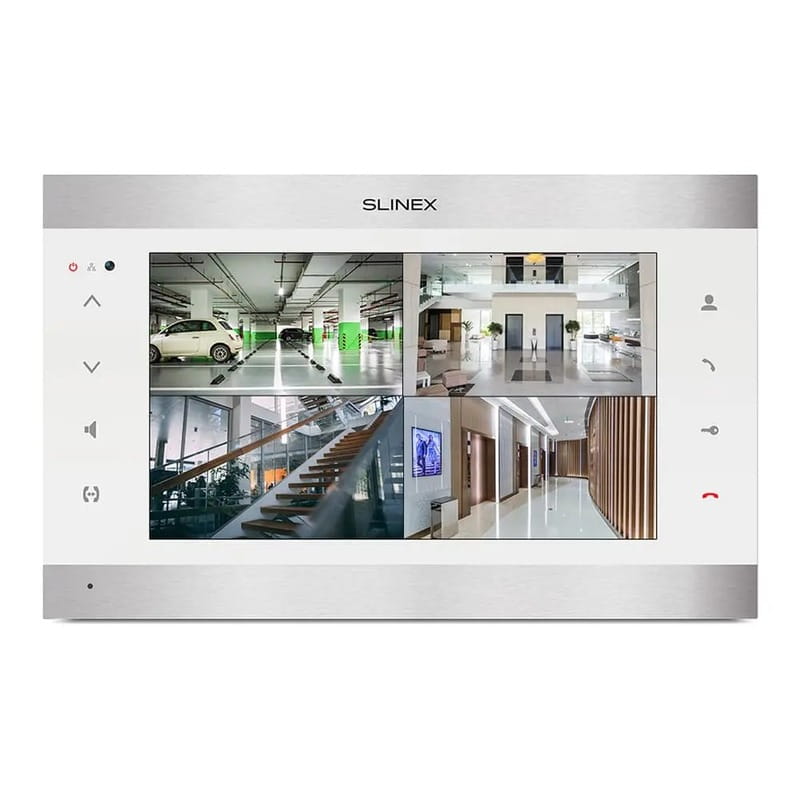 IP видеодомофон Slinex SL-10N Cloud (silver + white)