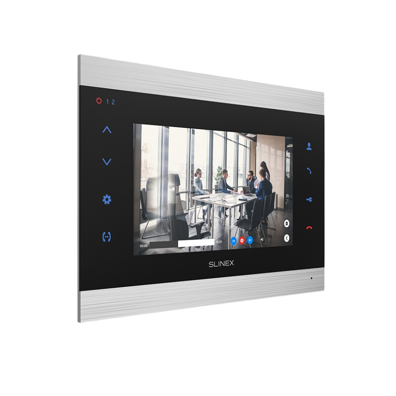 IP-видеодомофон Slinex SL-07N Cloud Silver/Black