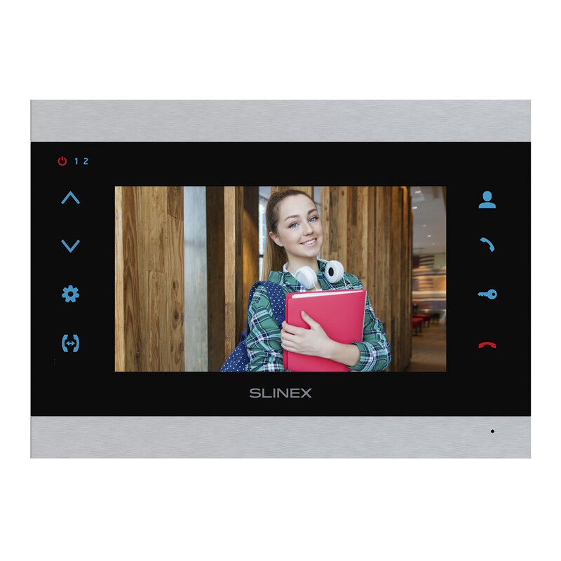 IP-видеодомофон Slinex SL-07N Cloud Silver/Black