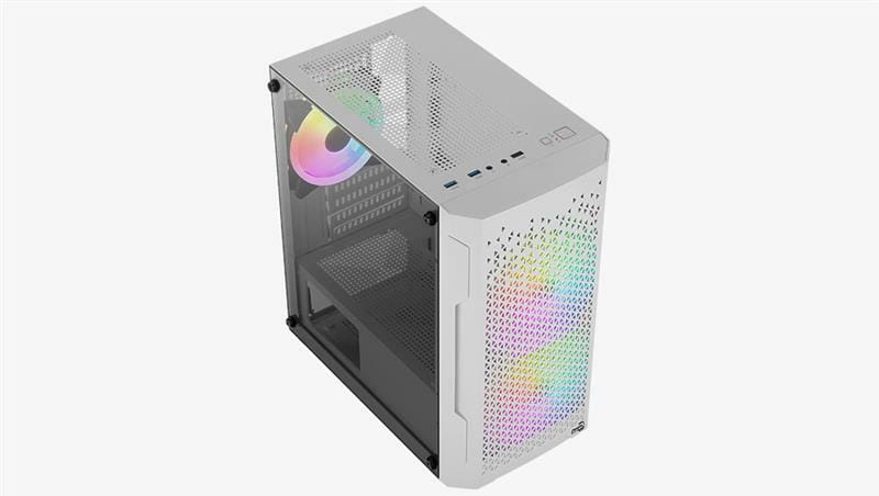 Корпус AeroCool Trinity Mini-G-WT-v2 (ACCS-PV32033.21) White без БП