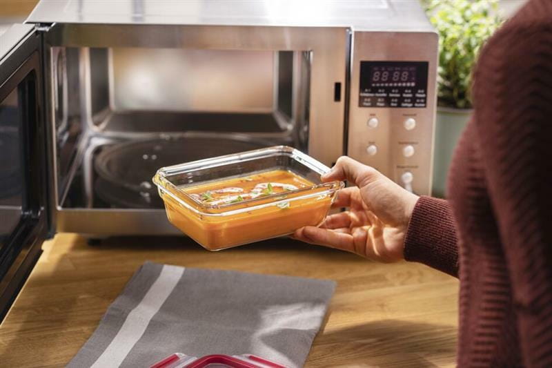 Форма универсальная с крышкой Tefal MasterSeal glass 0.7 л (N1040610)