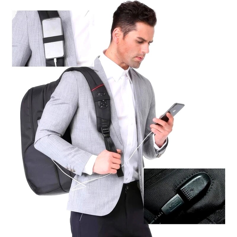 Рюкзак Tavialo Smart TB20-1 чорний, 20л (TB20-124BL)